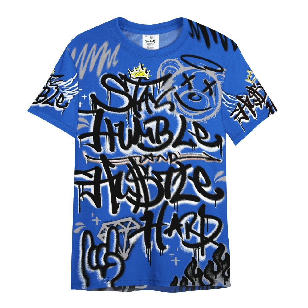 Shirt To Match Retro Stealth 5s - Humble Drip Streetwear Graffity All Over Print