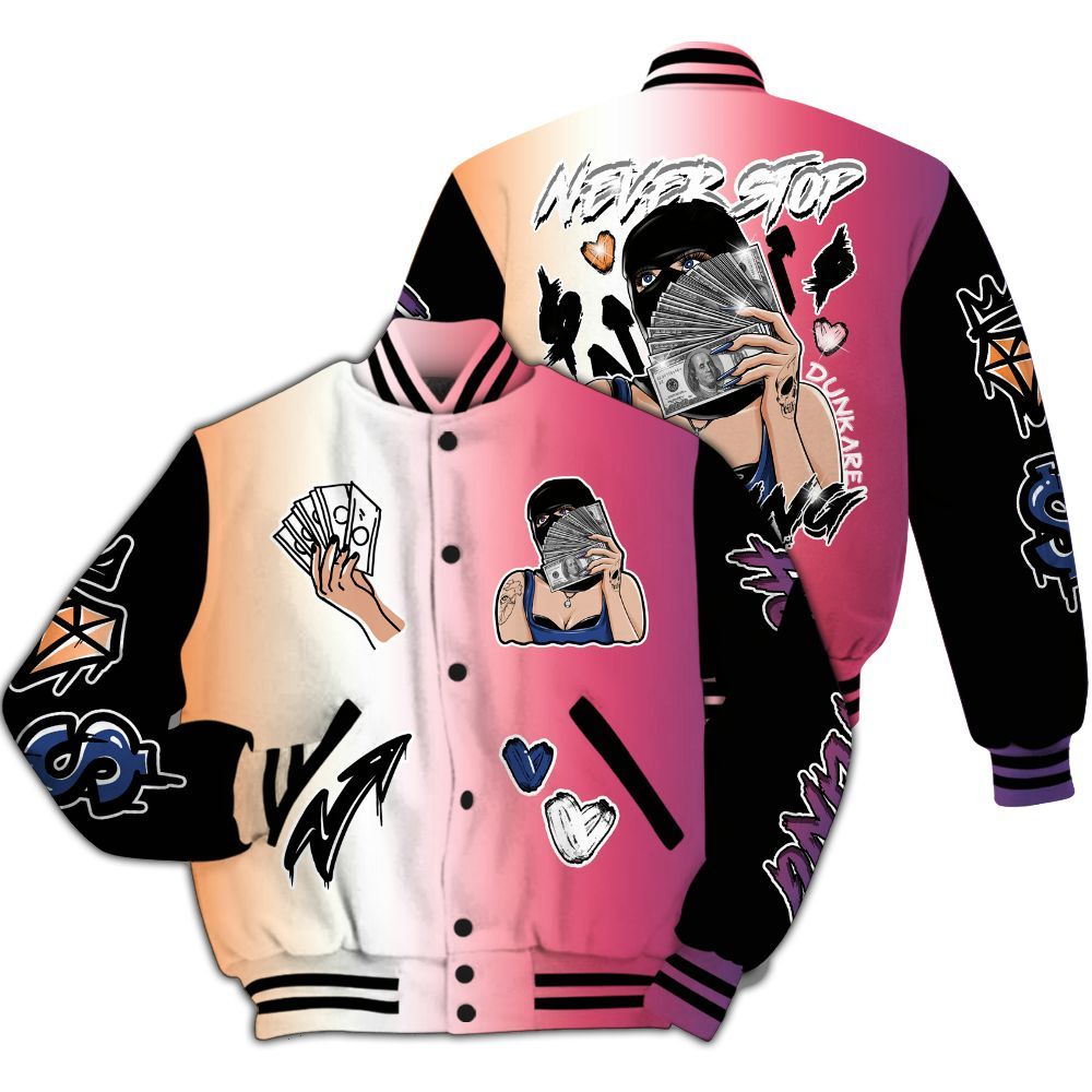 Varsity Jacket To Match Air Griffey Max Los Angeles 1s - Hustling Unique All Over Print