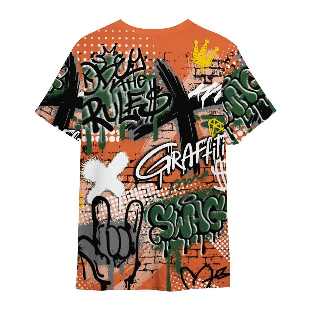 Shirt To Match Low Miami 5s - True It Real Graffiti Streetwear All Over Print