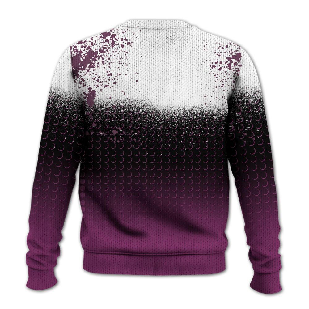 Knitted Sweater To Match Air Max Sunder Gore Tex Bold Berry - Halftone Time Is Money