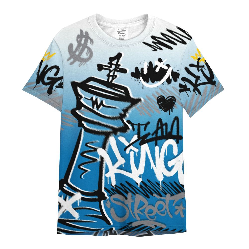 Shirt To Match Wizards 3s - Street King Chess Streetwear All Over Print