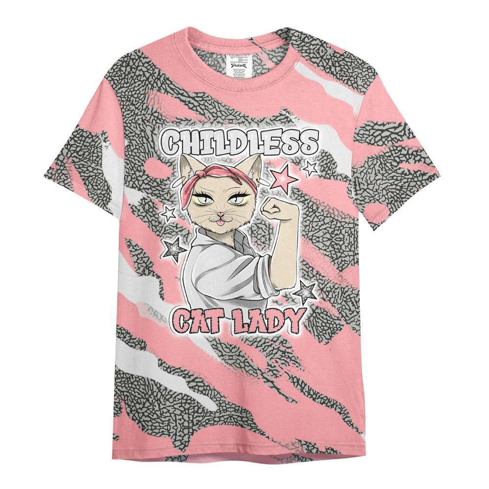 Shirt To Match Retro Wings 3s - Childless Kat Lady All Over Print