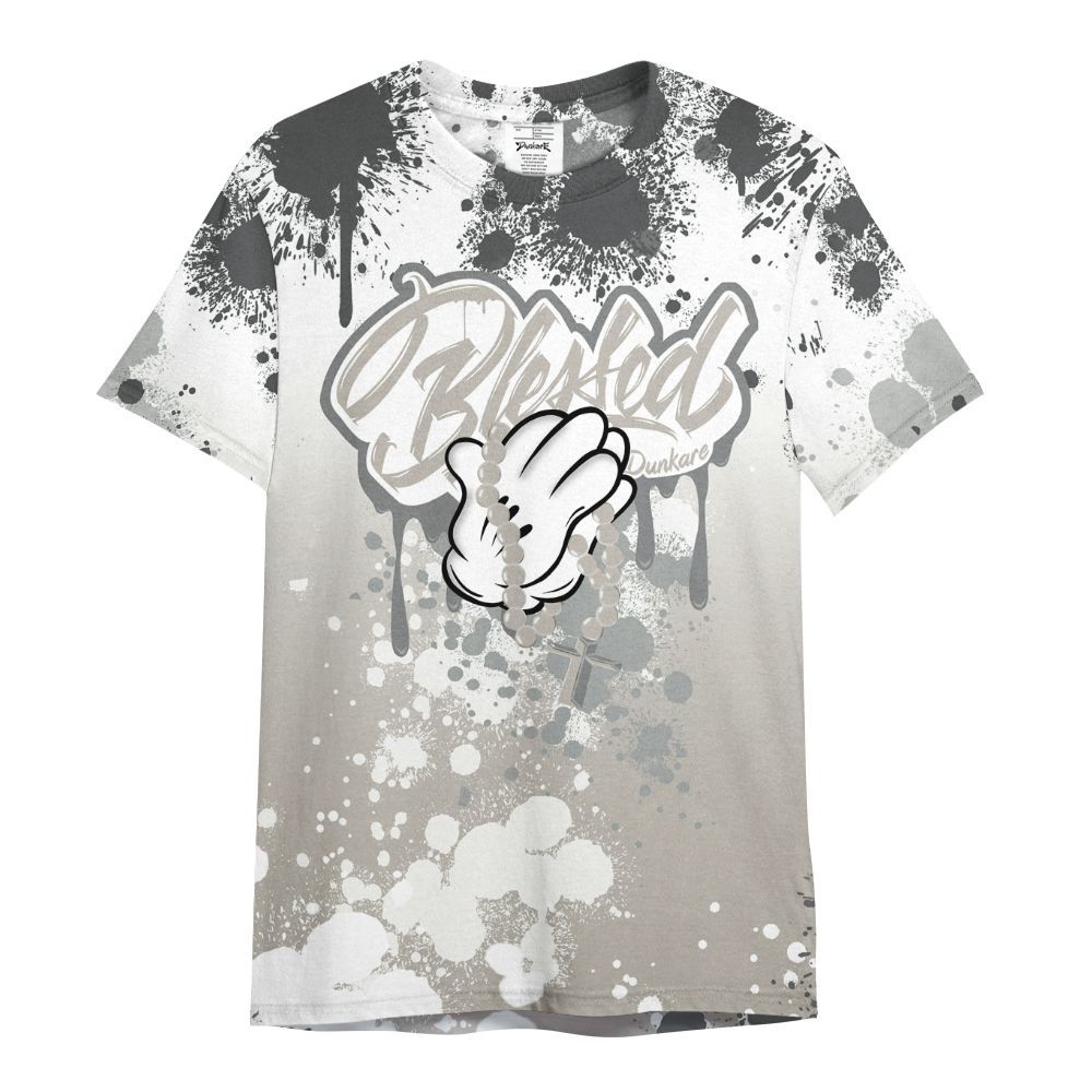Shirt To Match Dunk Low Appears Oreo - God Blessed Ink Drip All Over Print