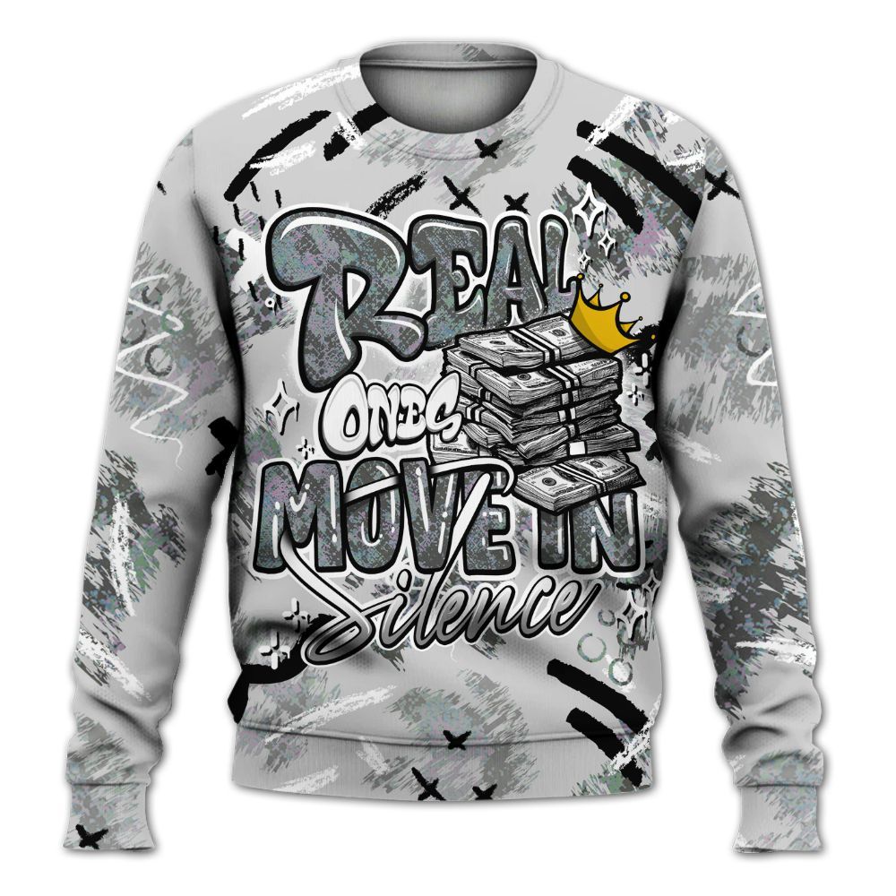 Sweatshirt To Match Low CNY Year Of The Snake 11s - Real Ones Move In Streetwear All Over Print