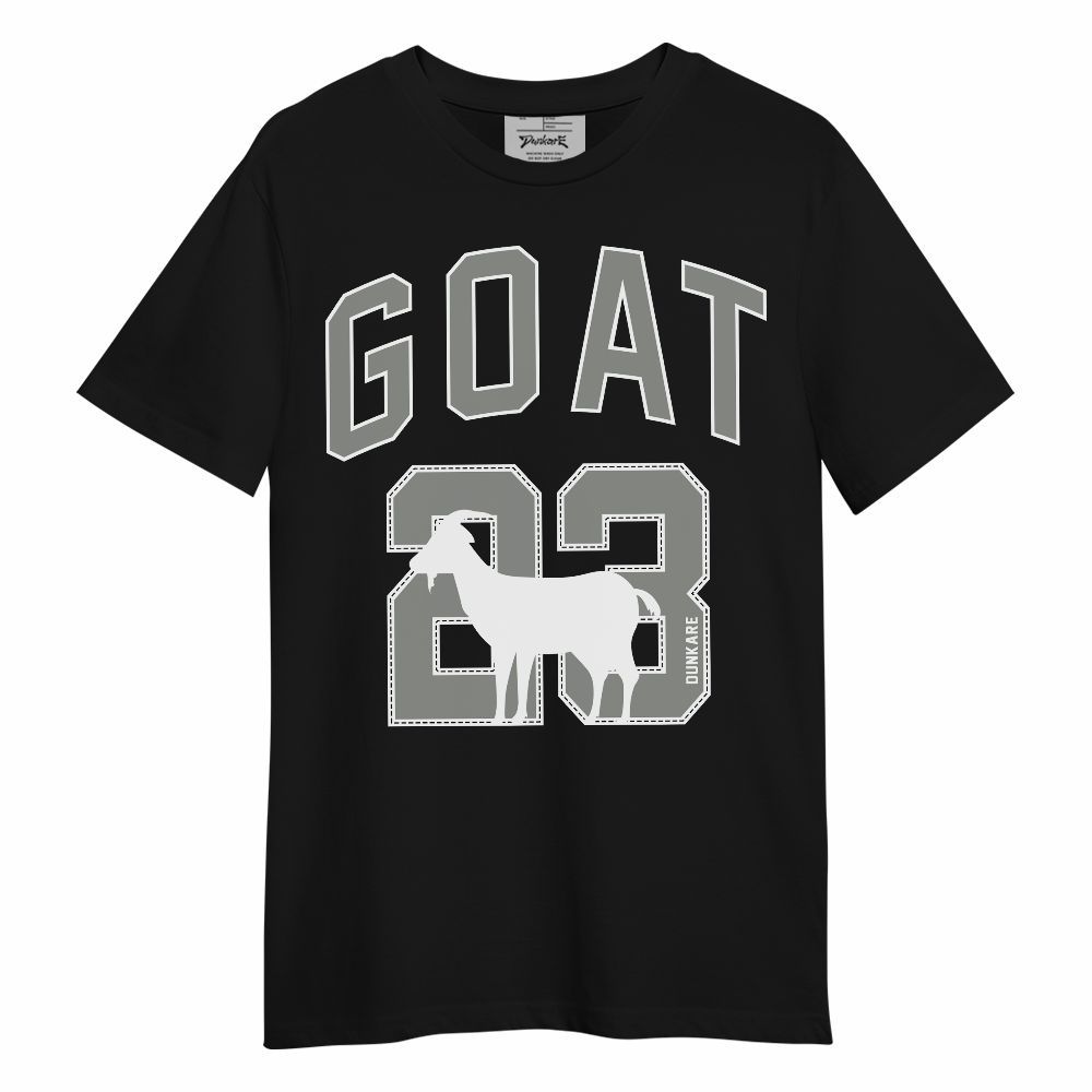 Shirt To Match Paris Cement Grey 4s - 90s Basketball G.O.AT Number 23 Unisex Shirt