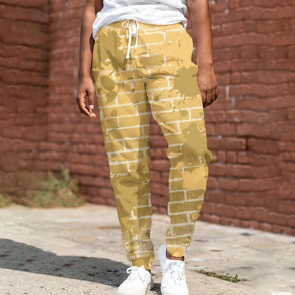 Sweatpant To Match Craft Paris 6s - Brick All Over Print