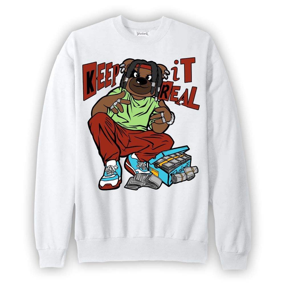 Sweatshirt To match SB Dunk Di'Orr Greenwood Sweatshirt - Keep_in Auth Bear Graphic