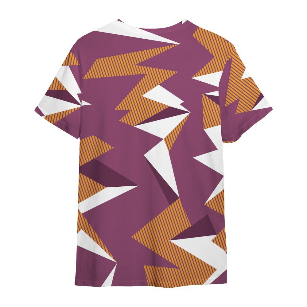 Shirt To Match High OG Brotherhood 1s - Geometric Camouflage Pattern All Over Print