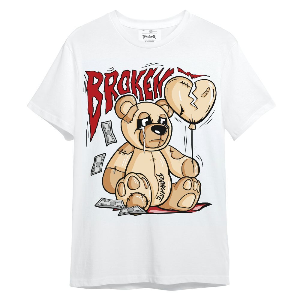 Shirt To Match Dunk Low Strawberry Waffle - Broken Bear Shirt Unisex Oufit Unisex Shirt