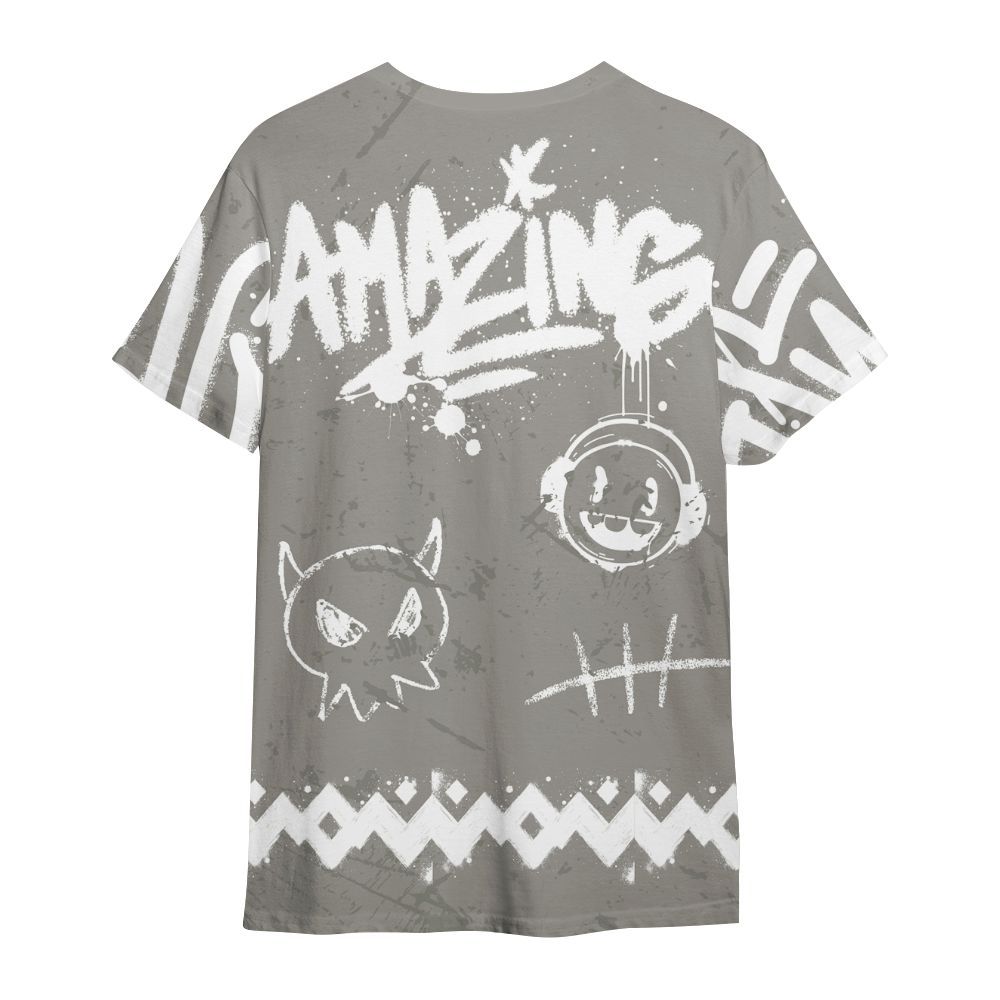 Shirt To Match Cool Grey 9s - Friday Sneaker Crayon All Over Print