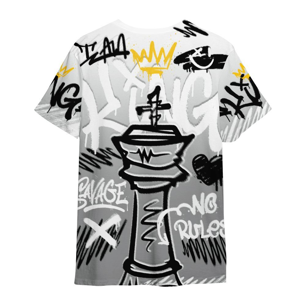 Shirt To Match Retro Stealth 12s - Street King Chess Streetwear All Over Print