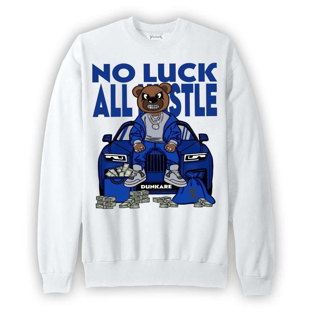 Sweatshirt To match Air Foamposite One Royal Sweatshirt - So Unlucky Bear Graphic