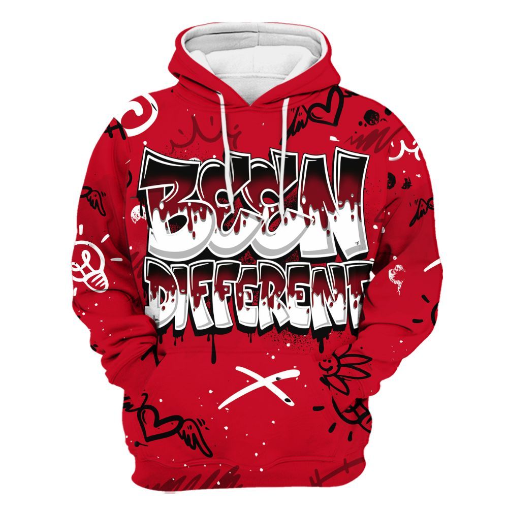 Hoodie To Match Cortez GS Valentine's Day - Drip Built Di2ferent All Over Print