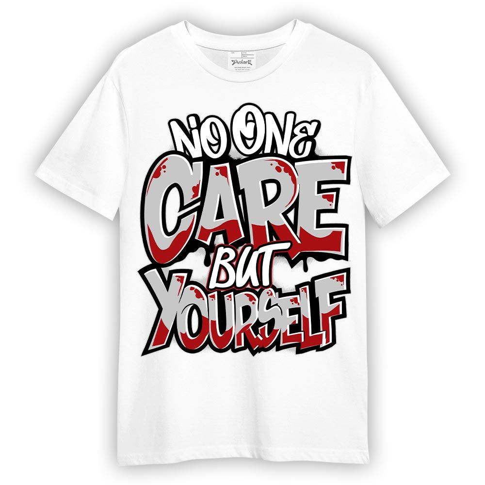 Shirt To Match Red Taxi 12s - Cares Yourself Graphic Shirt Unisex