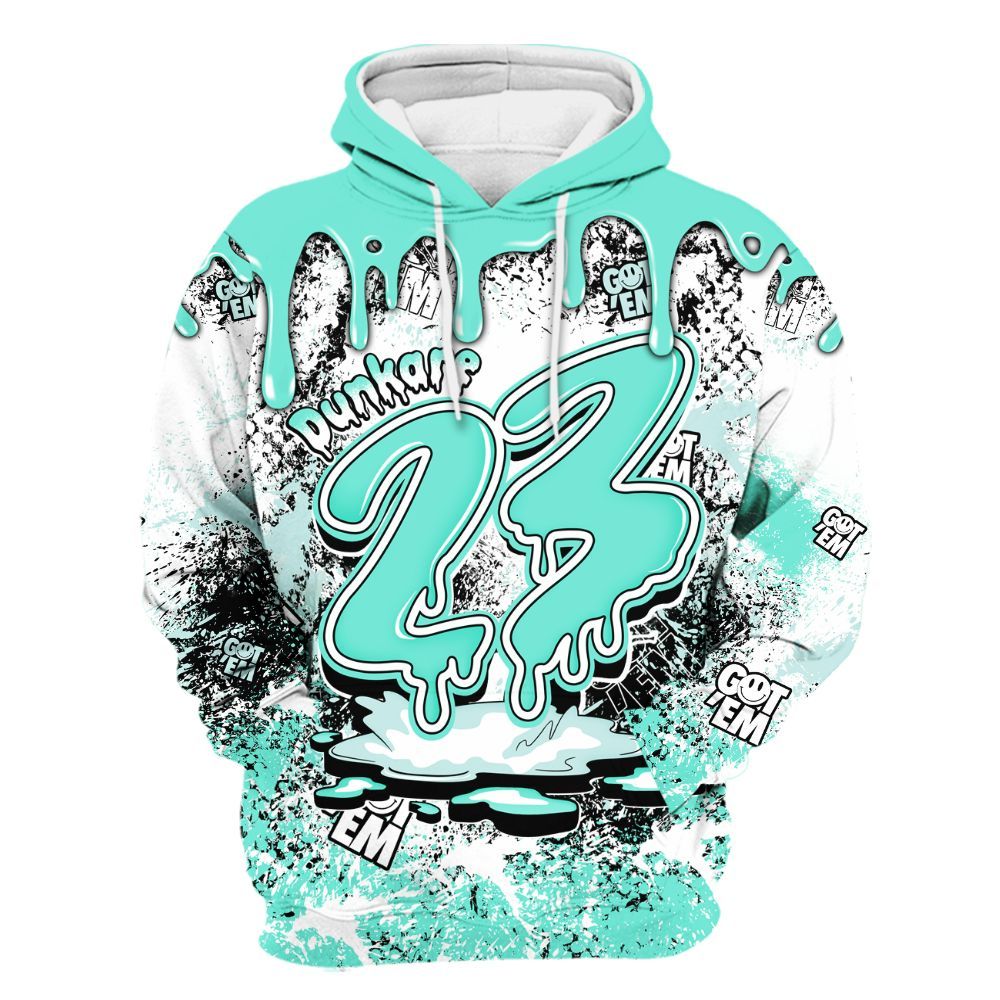 Hoodie To Match Retro Low Igloo 11s - Dripping 23 Drip All Over Print