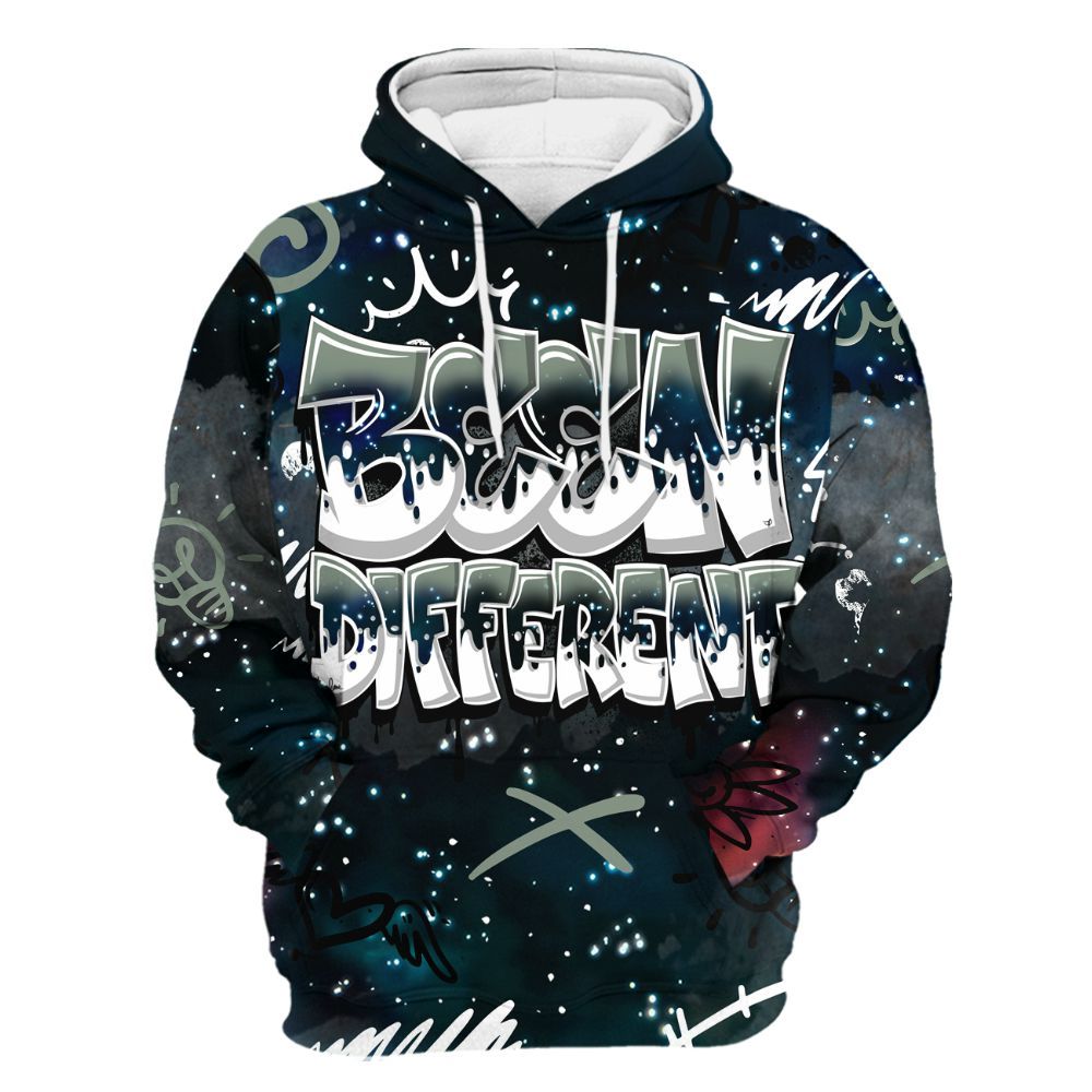 Hoodie To Match Air Foamposite One Galaxy - Drip Built Di2ferent All Over Print