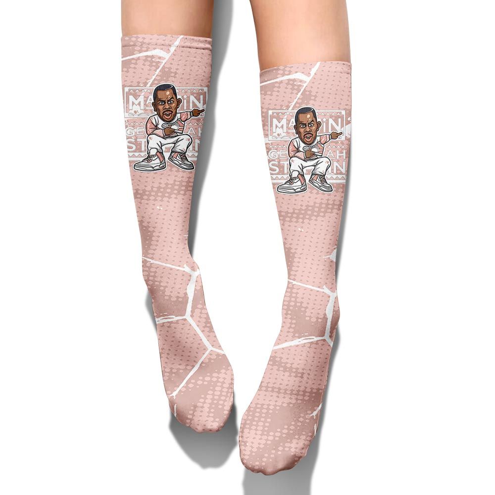 Sock To Match Low Legend Pink 11s - Get Tag Sneakers Steppin' Graphic