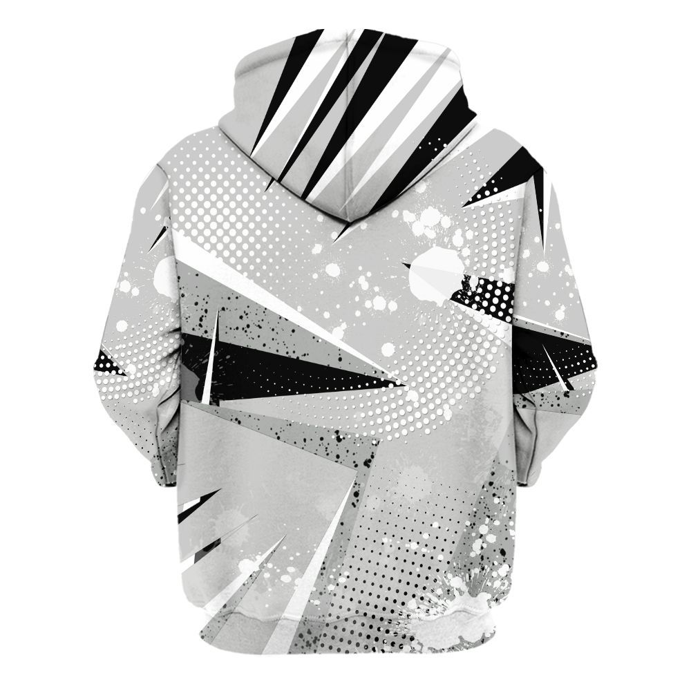 Hoodie To Match Retro White Oreo 4s - Poly Trust No One Dripping All Over Print