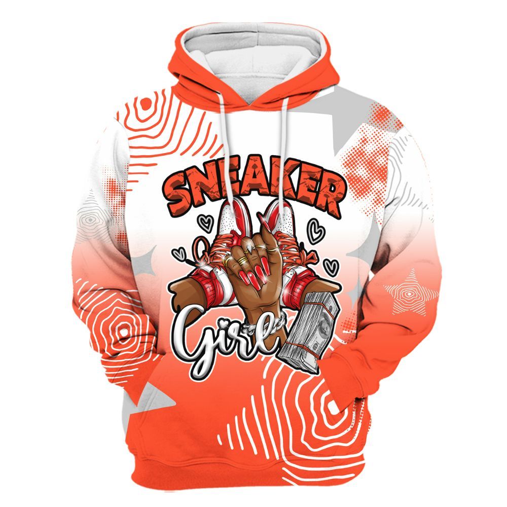 Hoodie To Match Air Max 1 86 Cosmic Clay - Sneakerz Girlz Unique Starz All Over Print