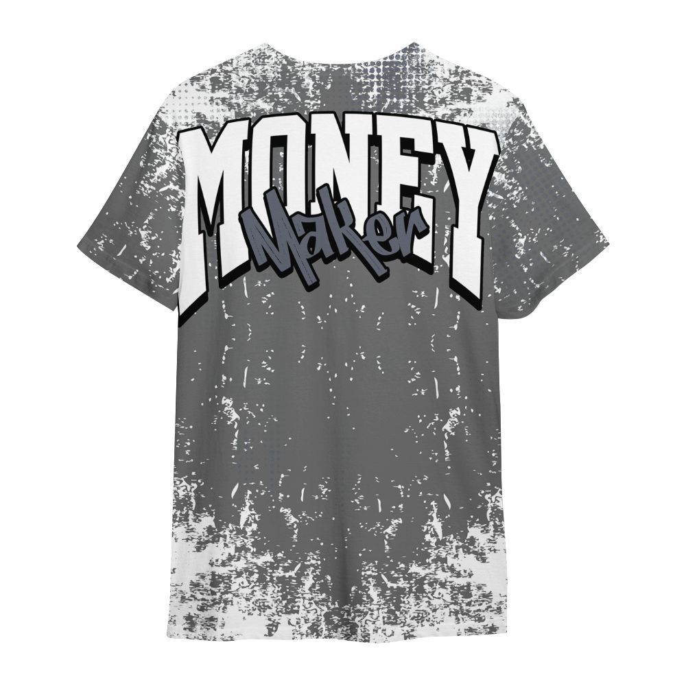 Shirt To Match Cool Grey 6s - Move In Silence Money Street Retro All Over Print