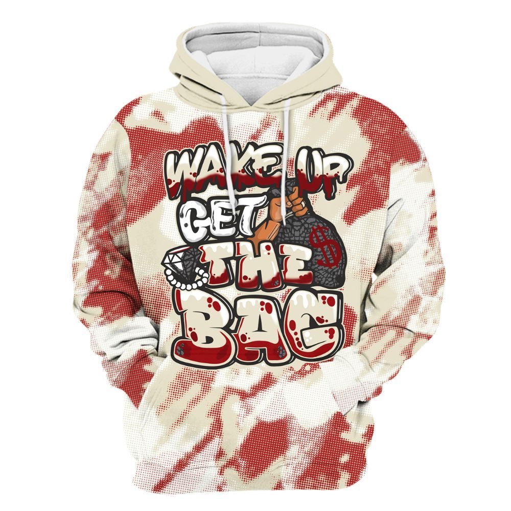 Hoodie To Match Cement Grey 3s - Get More Bags Abstract All Over Print