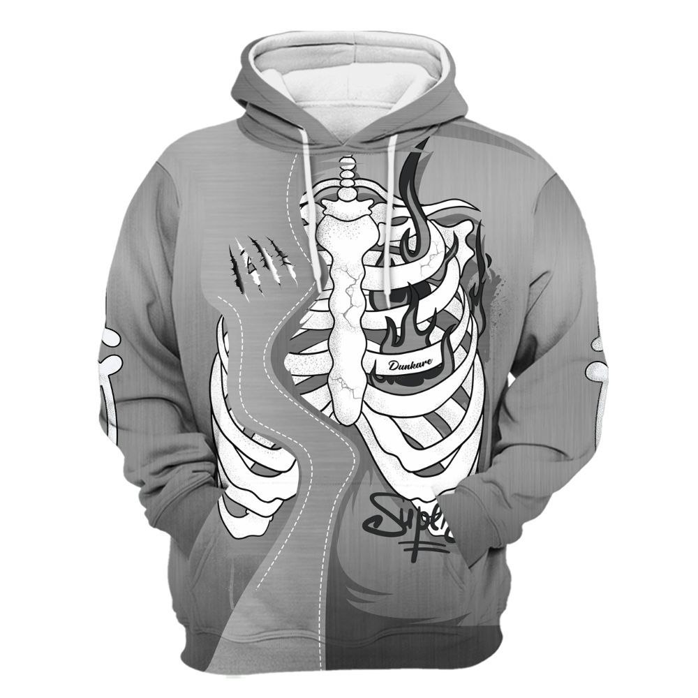 Hoodie To Match Metallic Silver 14s - It's The Kick For Me All Over Print