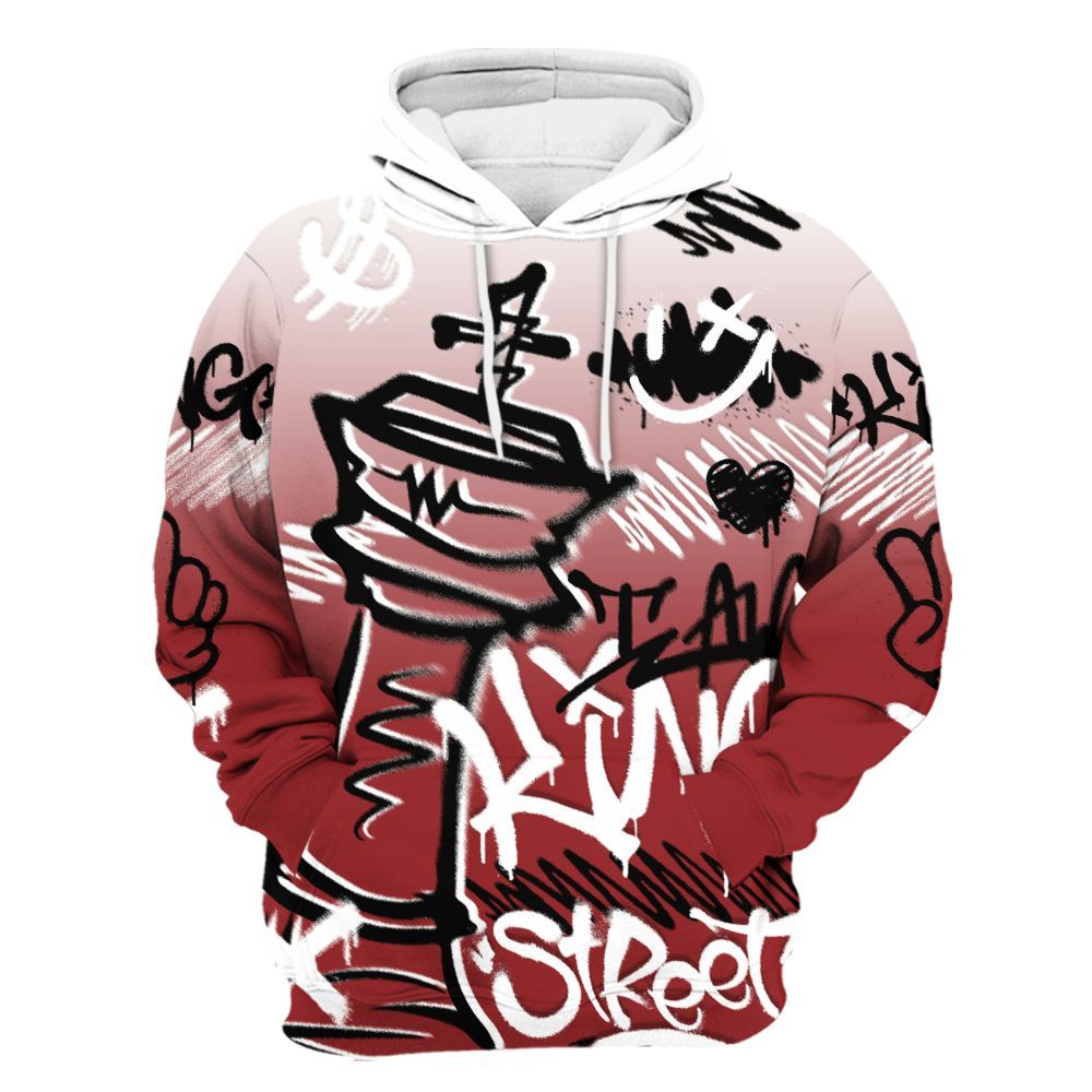 Hoodie To Match Alternate Flu Game 12s - Street King Chess Streetwear All Over Print