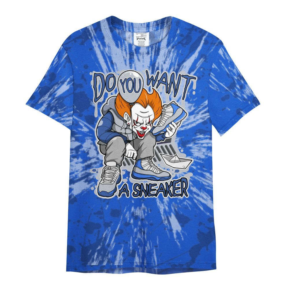 Shirt To Match Air Foamposite One Royal - Clown Scary Sneakers Graphic Halloween All Over Print
