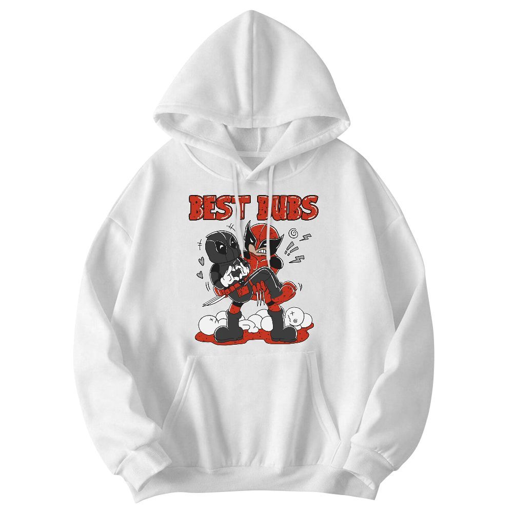 Sweatshirt To Match Red Cement 4s - Bubs Cartoon Graphic