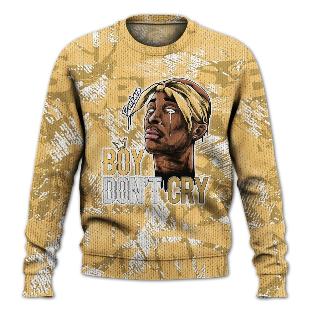 Knitted Sweater To Match Craft Paris 6s - Boiz Ain't Cry Unique Abstract