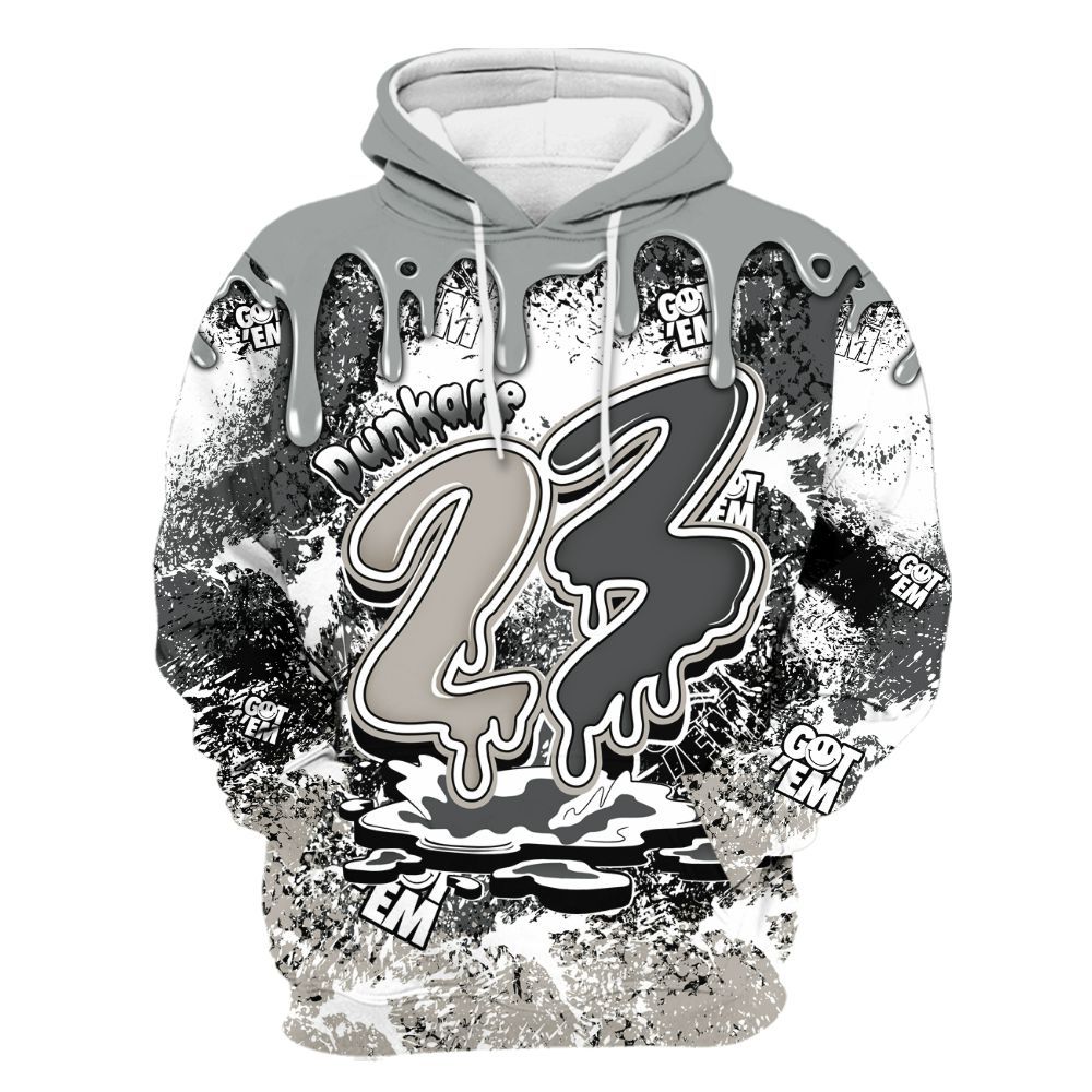 Hoodie To Match Dunk Low Appears Oreo - Dripping 23 Drip All Over Print