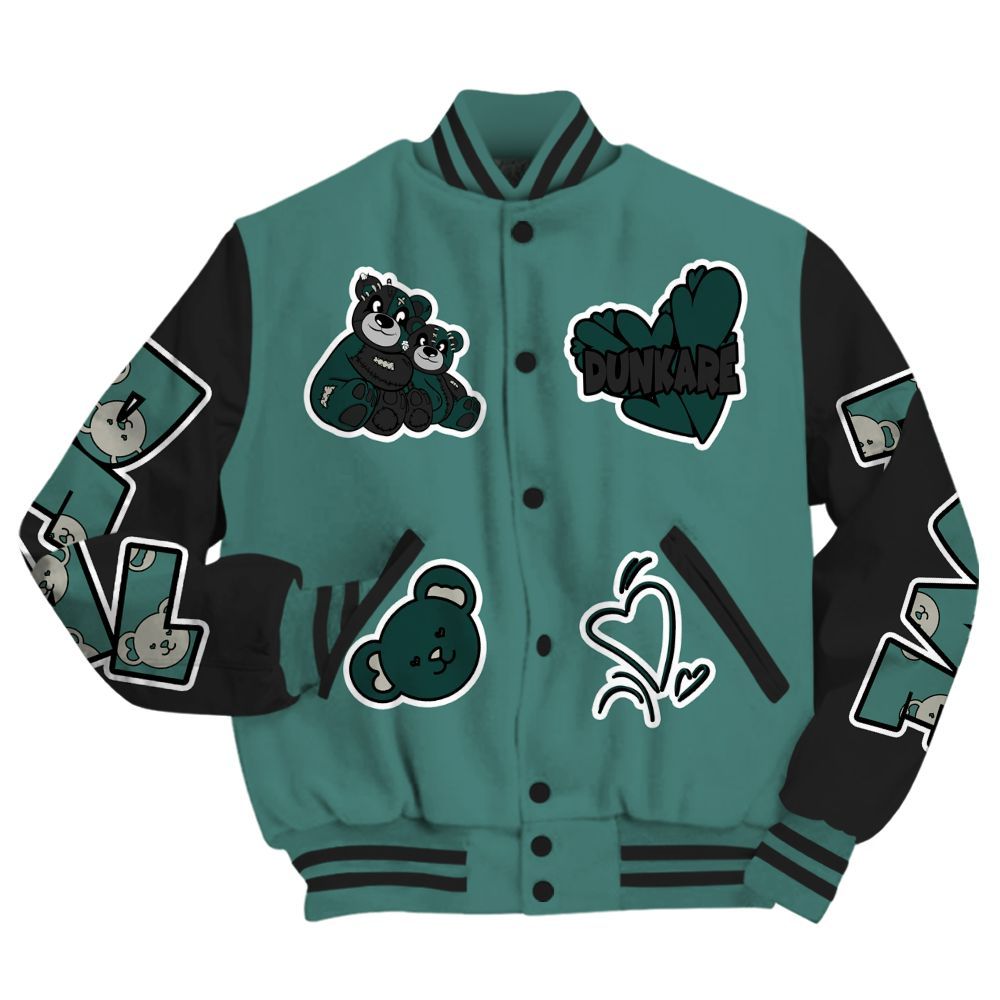Varsity Jacket To Match Grandma's Driveway 4s - Sincere Fondness Bear All Over Print