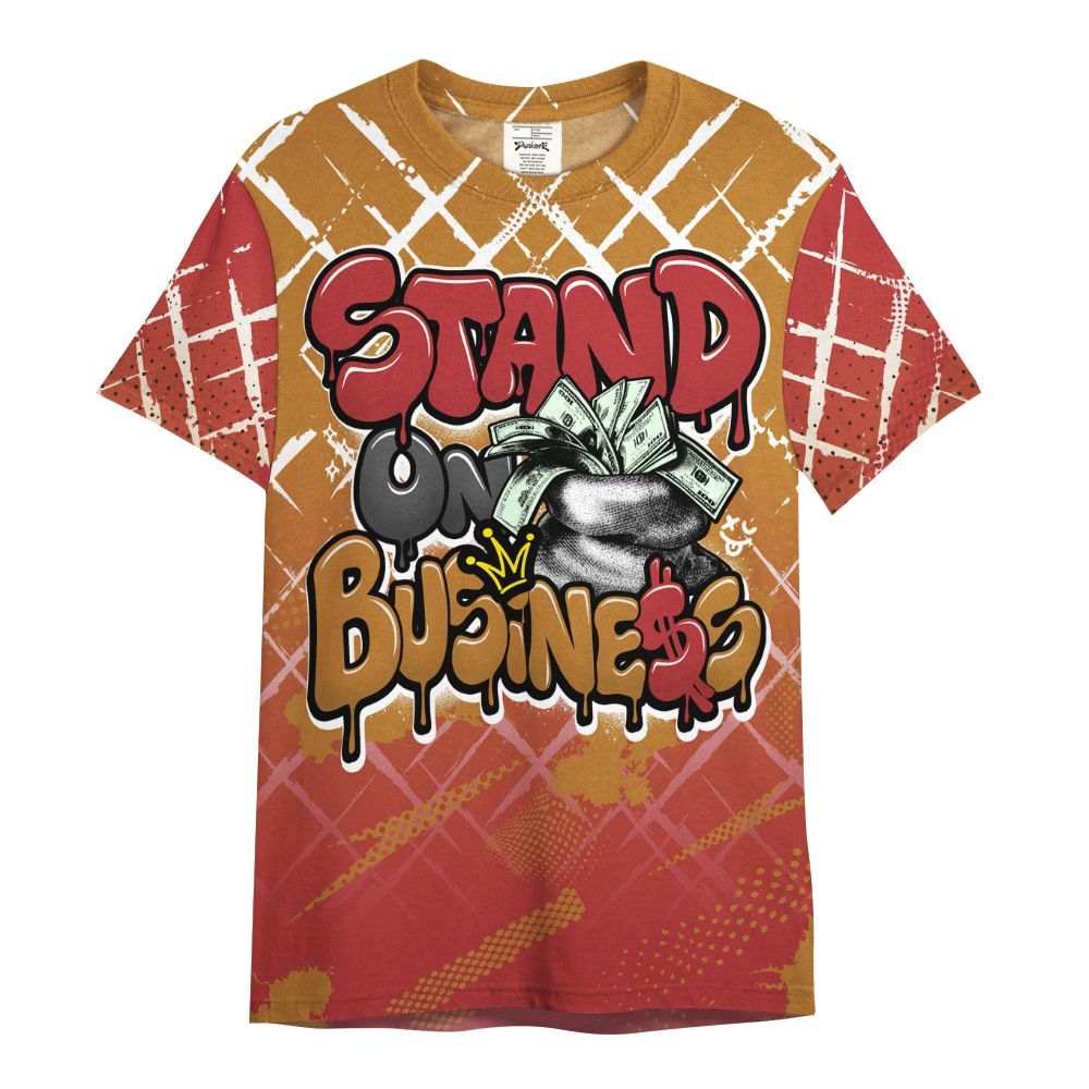 Shirt To Match Air Max Plus Sunset Swarovski - Halftone Stand Business Dripping All Over Print