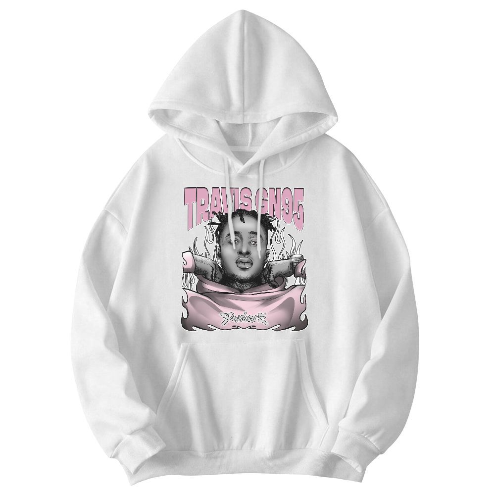 Sweatshirt To Match Orchid 4s - Sweatshirt To Match X Travis_GN95 Graphic