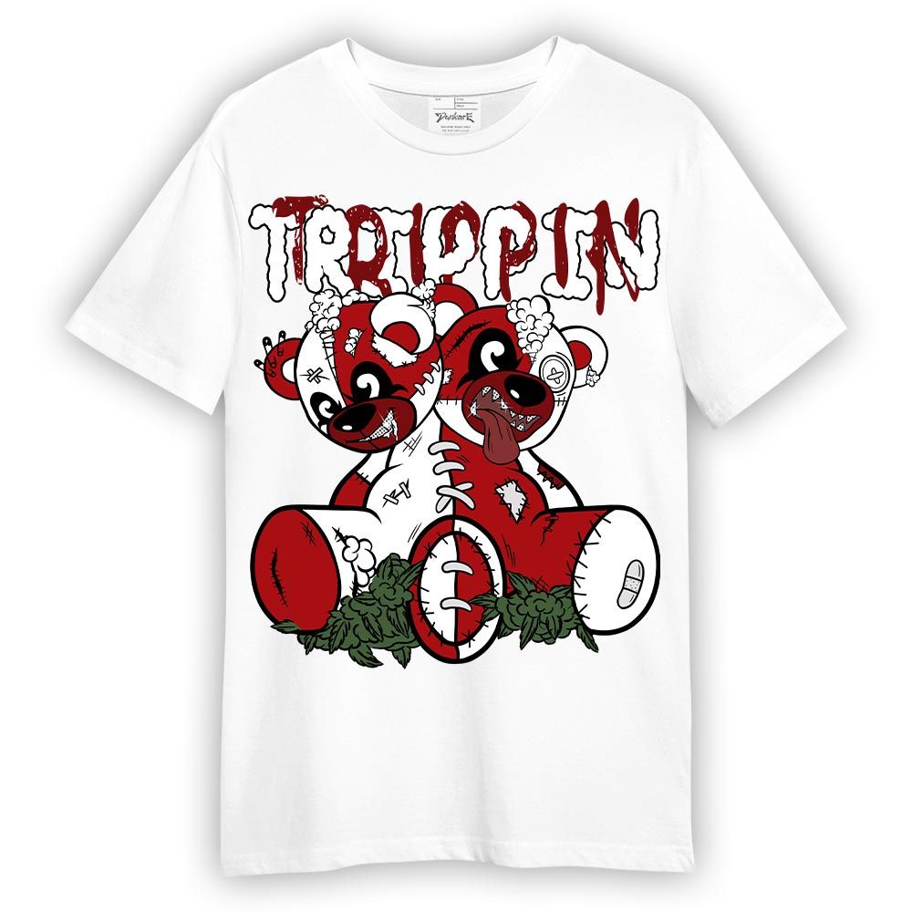 Shirt To Match Red Taxi 12s - Trippin Bear Shirt Unisex
