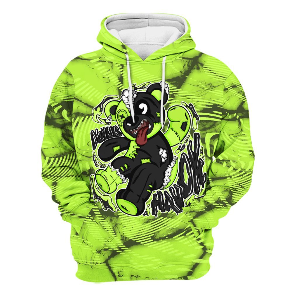 Hoodie To Match Air Force 1 Low Dance Volt - Havok Bear All Over Print