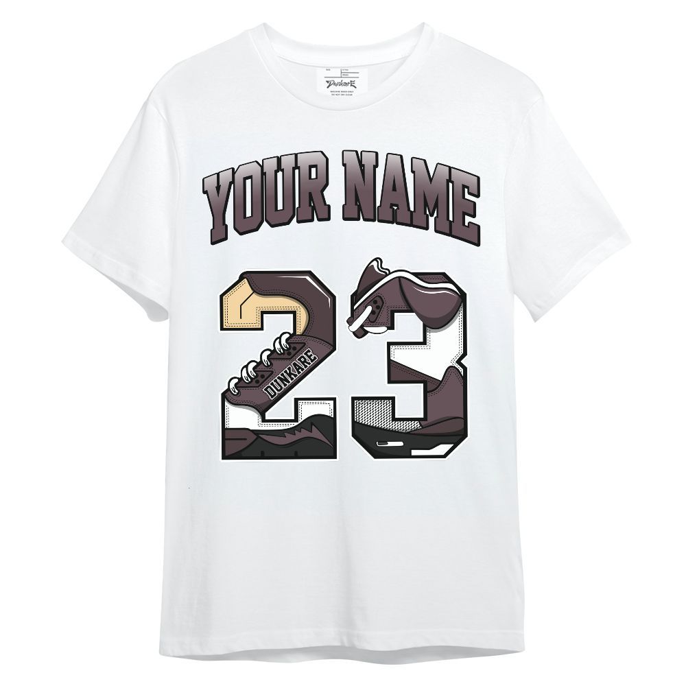 Shirt To Match AMM Black 3s - Custom Name Number 23 5s Unisex Shirt