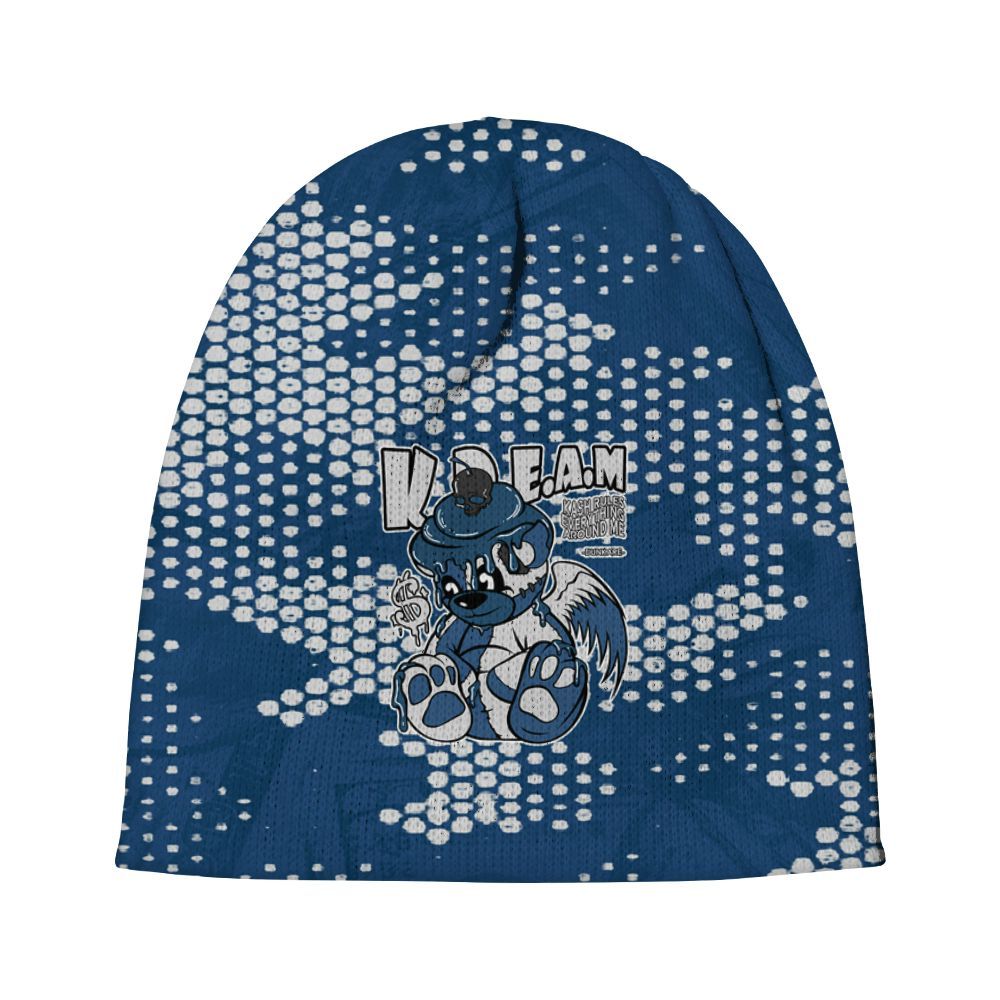 Beanie Hat To Match High OG Midnight Navy 1s - Loot Bear Graphic