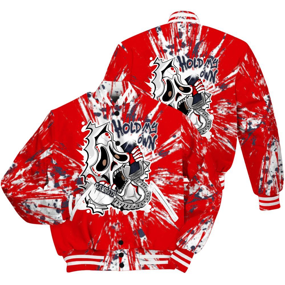Varsity Jacket To Match Low OG Howard University 1s Shirt - Hold My Own Graphic Halloween All Over Print