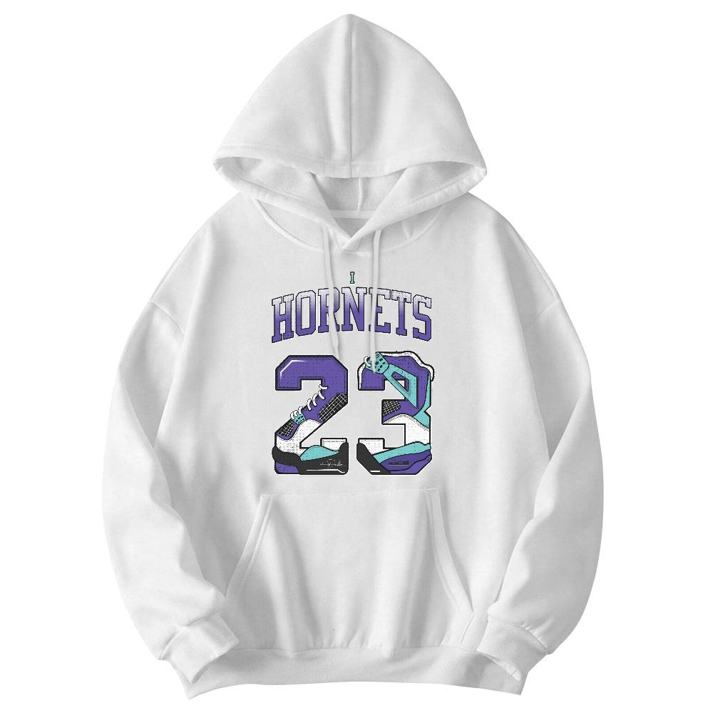 Sweatshirt To Match Low Hornets 1s - Number 23 Dirty 4s Graphic
