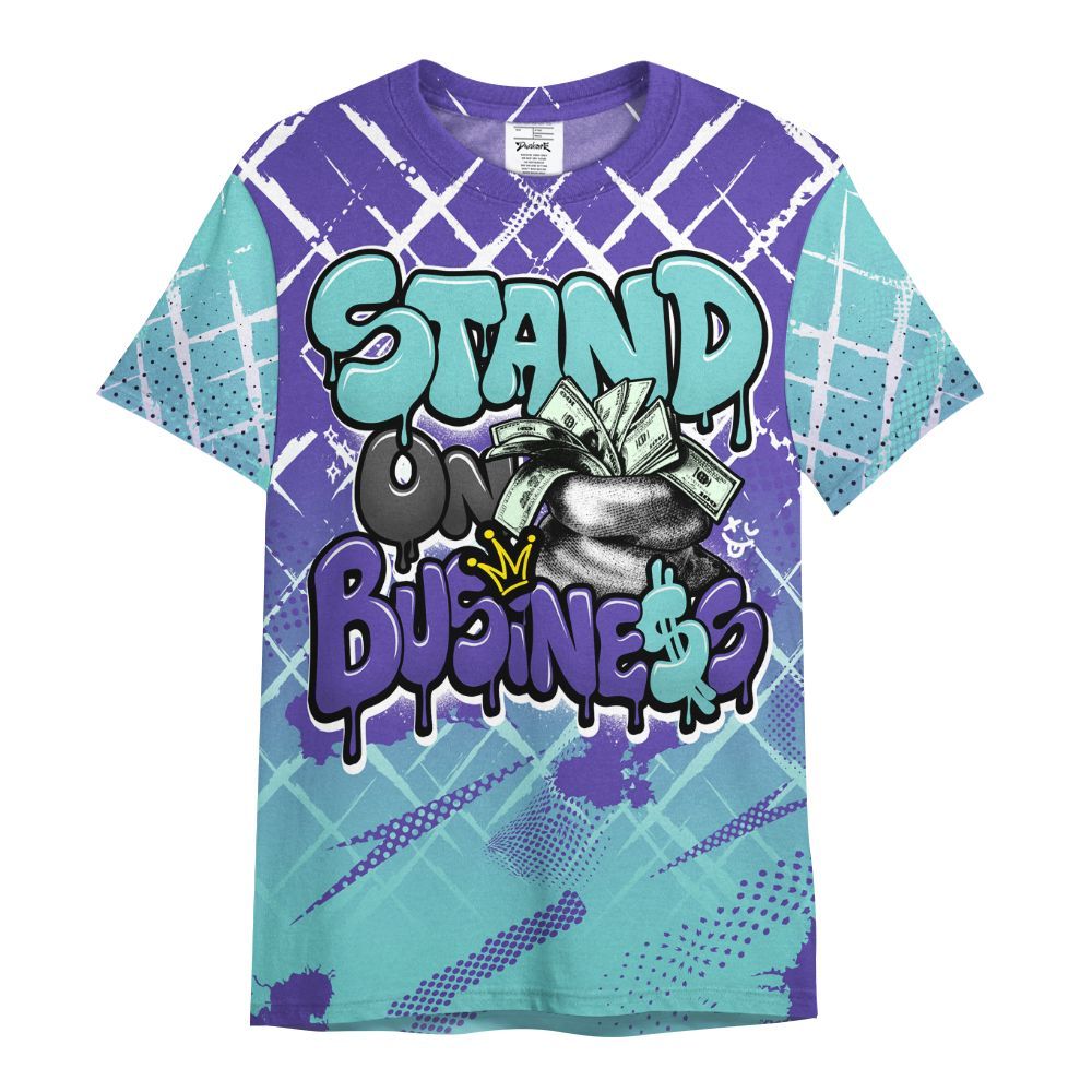 Shirt To Match Low Hornets 1s - Halftone Stand Business Dripping All Over Print