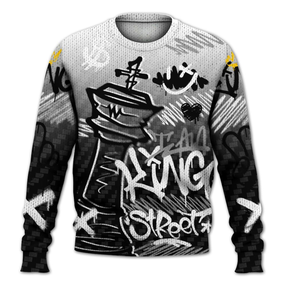 Knitted Sweater To Match Kobe 9 EM Protro Halo - Street King Chess Streetwear