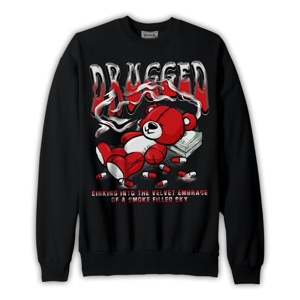 Sweatshirt To match Sweatshirt Drugged, Bred Reimagined 4s Sweatshirt, To Match Sneaker Bred Reimagined 4s, Sweatshirt NCMD Copy 2