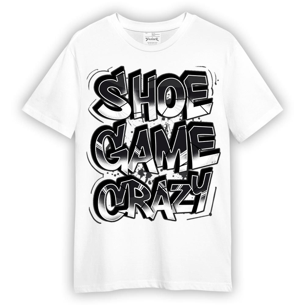 Shirt To Match White Thunder 4s - Shoe Game Crazy Graphic Shirt Unisex