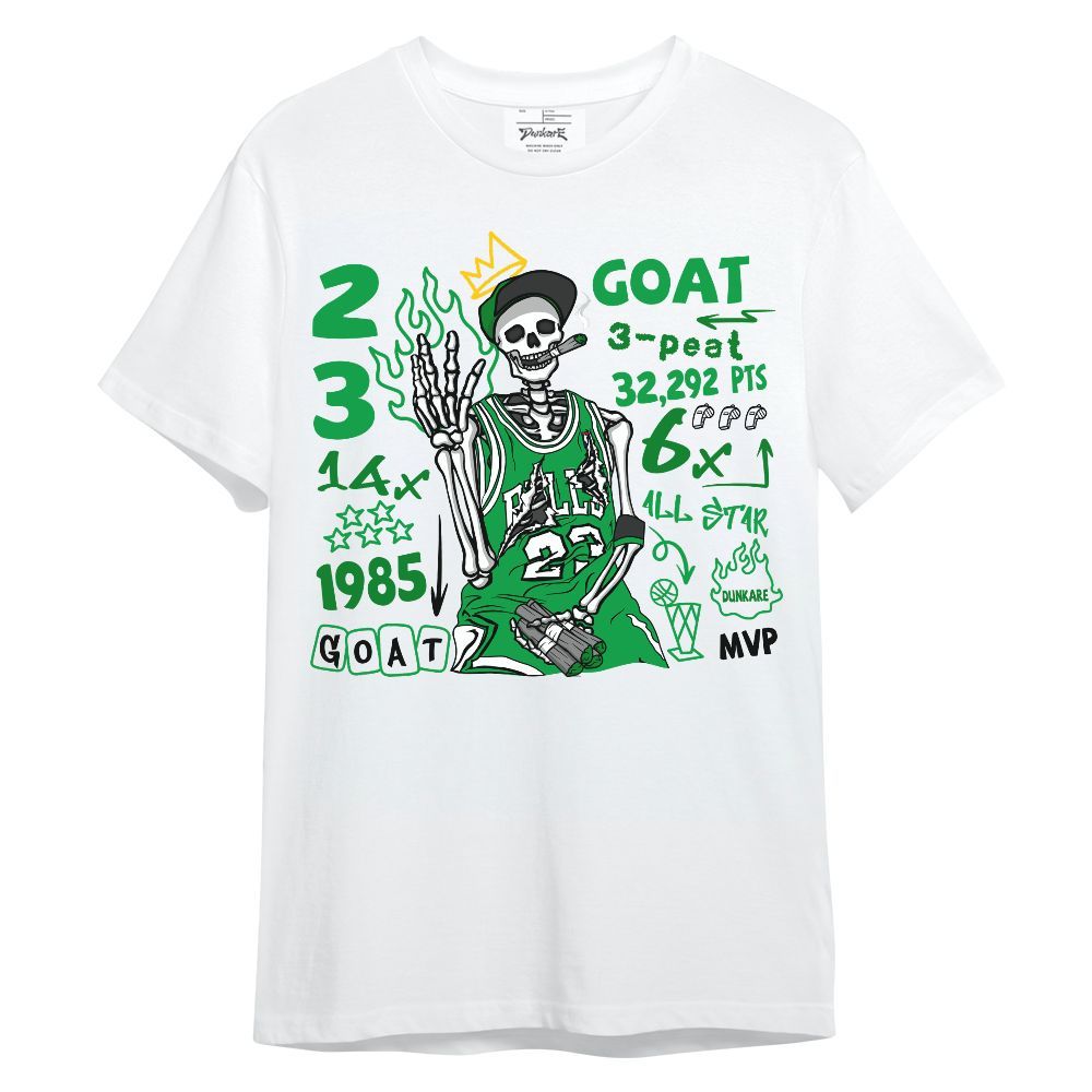 Shirt To Match Low Lucky Green 1s - Number 23 G.0.A.T Streetwear Unisex Shirt