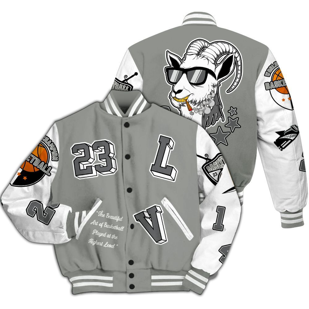 Varsity Jacket To Match Paris Olympics 4s - The GOAT Got Em Streetwear All Over Print