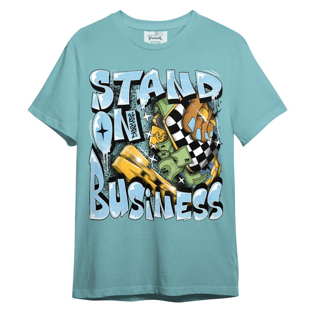 Shirt To Match Legend Blue 11s - Stand Business Graffiti Money Graphic
