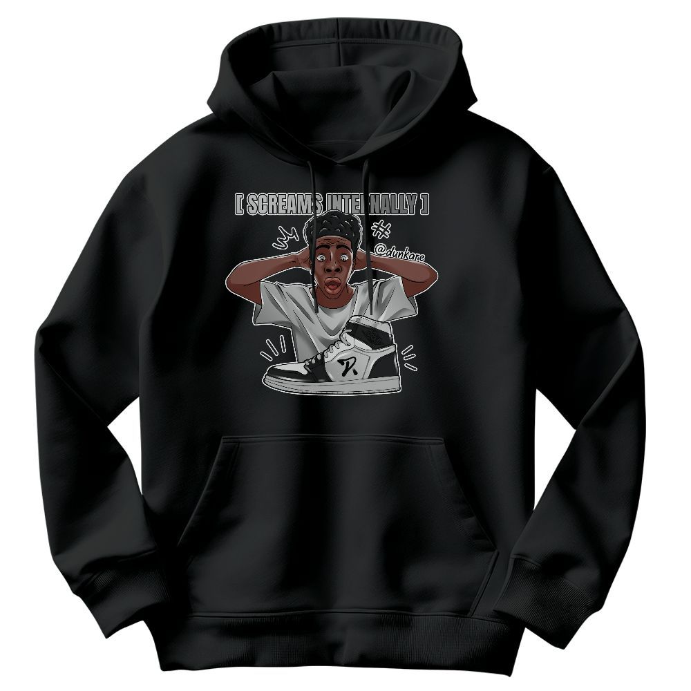 Sweatshirt To Match Metallic Silver 14s - Scream Internally Graphic