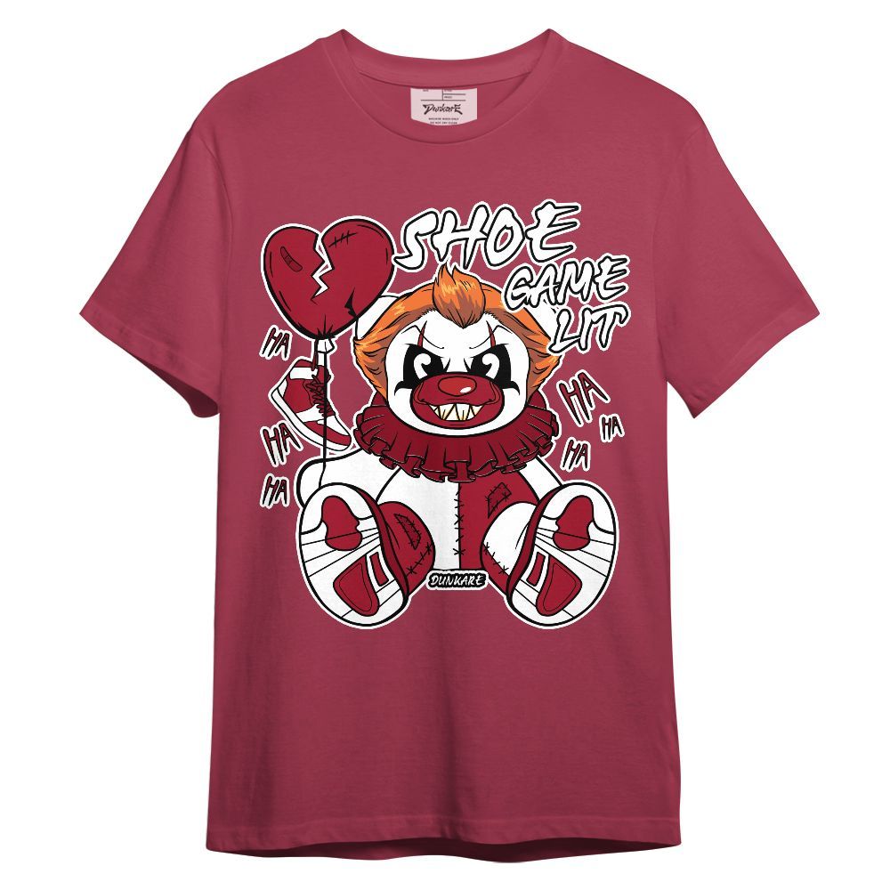 Shirt To Match High OG Black Toe Reimagined 1s - Shoe Game Bear Unisex Shirt