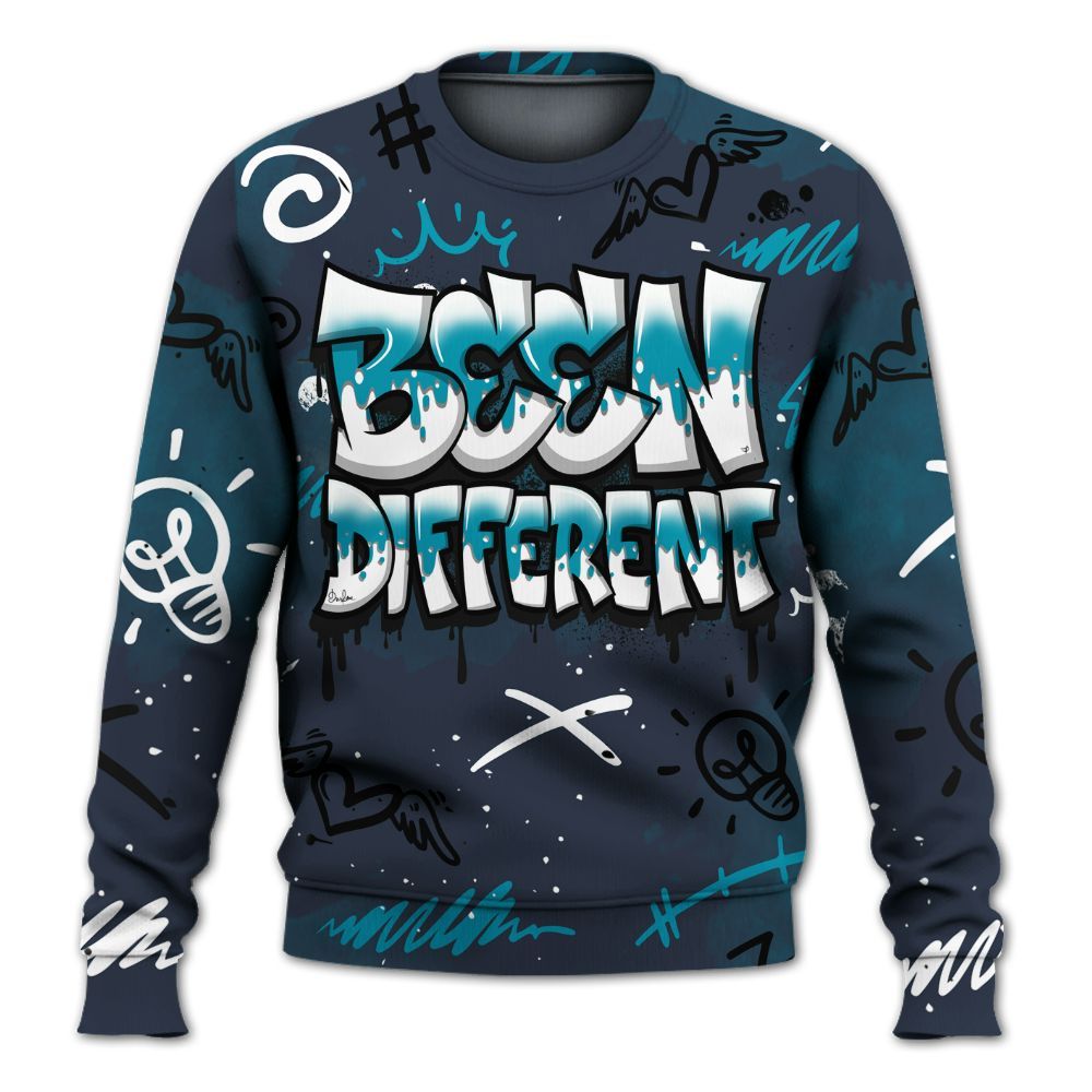 Sweatshirt To Match Retro Obsidian 13s - Drip Been Di2ferent All Over Print